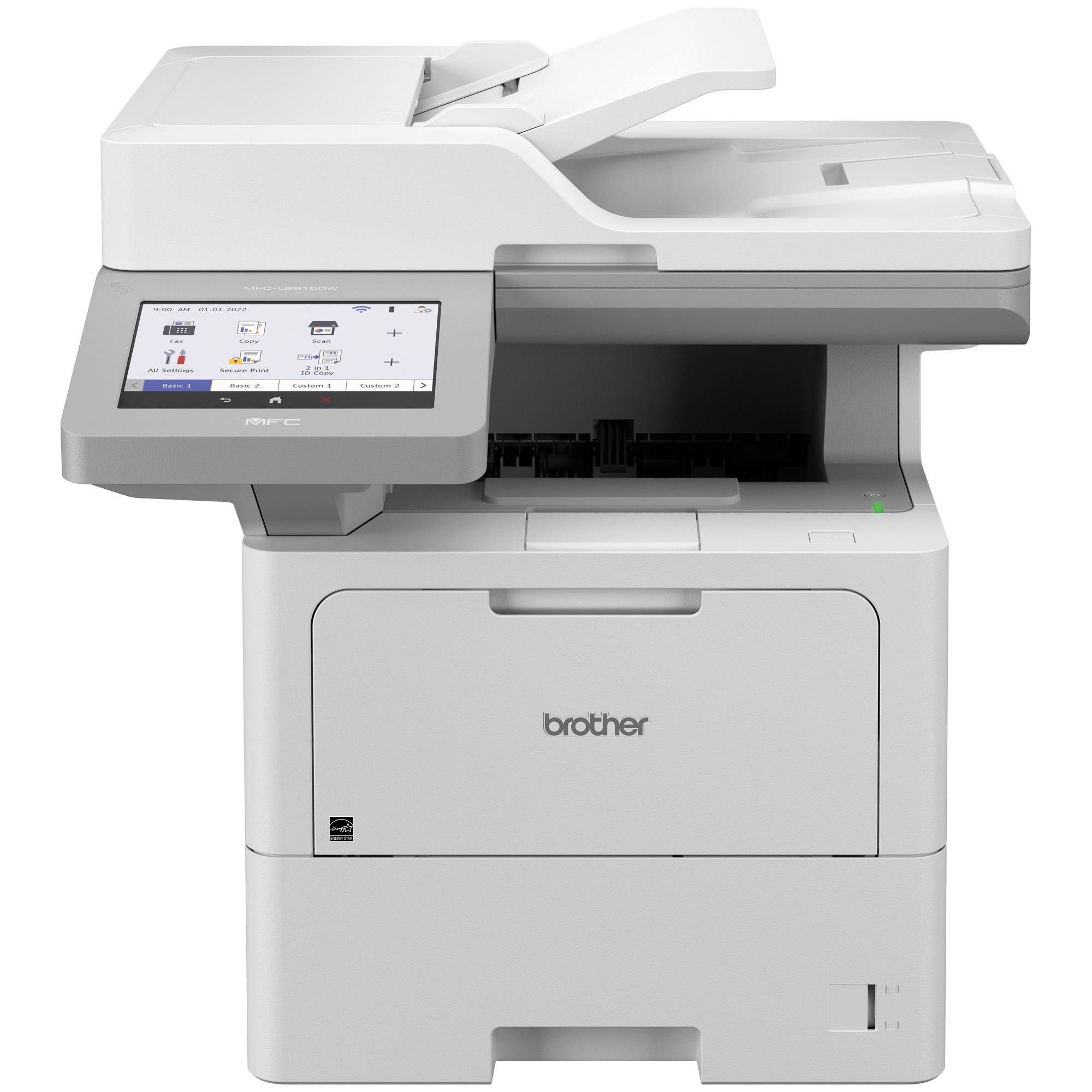 Multifuncional Láser Monocromático Brother MFCL6915DW - 52 ppm, Full Dúplex, Gigabit Ethernet, Wifi 2.4/5GHz, Cama Plana Oficio, Tóner de hasta 25, 000 págs Multifuncional Láser Monocromático Brother MFCL6915DW - 52 ppm, Full Dúplex, Gigabit Ethernet, Wifi 2.4/5GHz, Cama Plana Oficio, Tóner de hasta 25, 000 págs